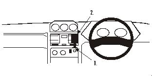 Brodit ProClip 651967 voor Mitsubishi Shogun