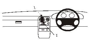 Brodit ProClip 652093 voor Mazda MX-5