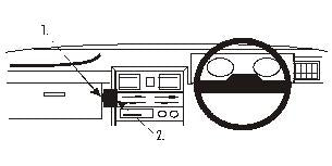 Brodit ProClip 652126 voor Nissan Patrol