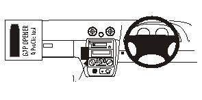 Brodit ProClip 652610 voor Mazda MX-5