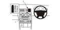 Brodit ProClip 653323 voor Chrysler Crossfire