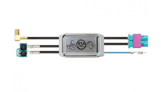 Antennesplitter passief FM 2x fakra M - DAB SMB F 2x Fakra F