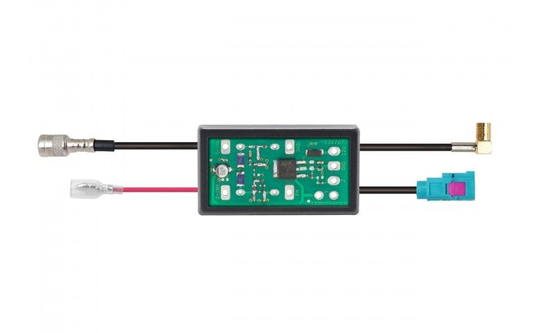 Antennesplitter aktief AM/FM ISO F - DAB/DAB+ SMB F/Fakra F