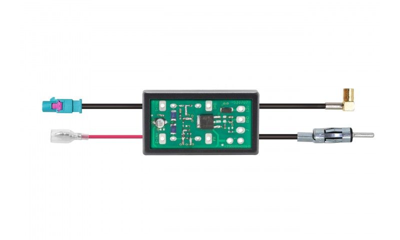 Antennesplitter actief AM/FM Fakra M - DAB+ SMB F/DIN M