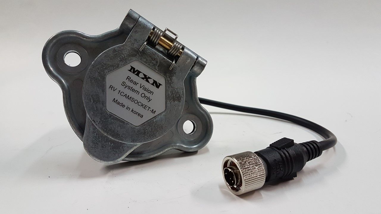 MXN 1 cam socket M truck zijde tbv 1 camera trailerset