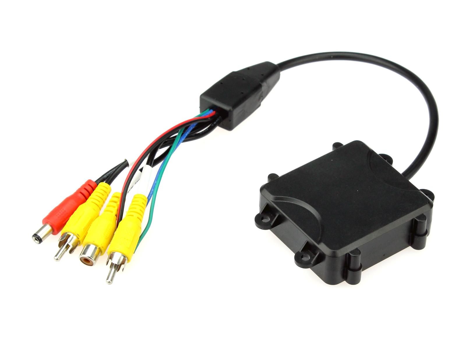 m-use voor/achter camera control box
