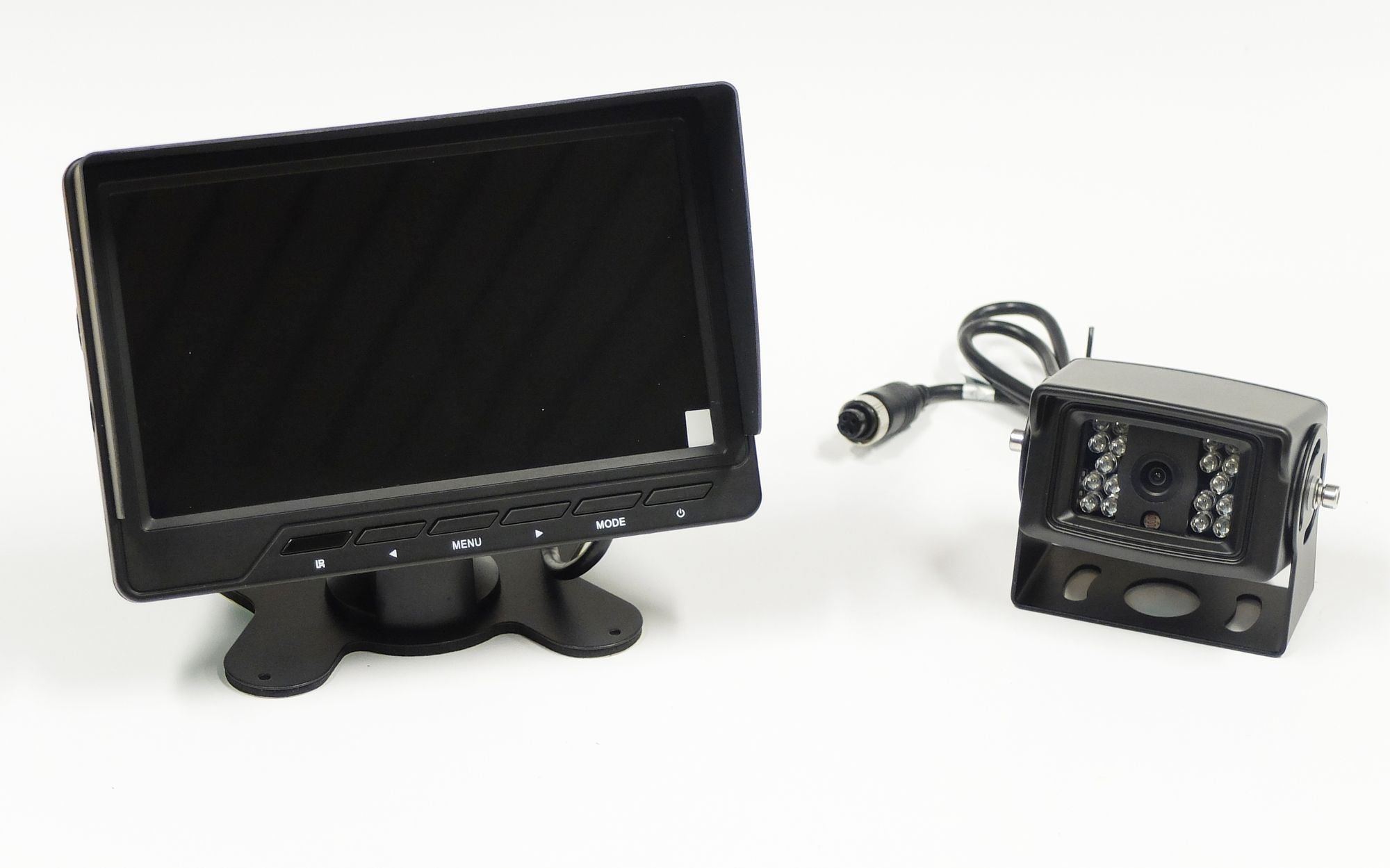 m-use SET opbouwcamera 1/3 + 7scherm + 10 m kabel 4pin"