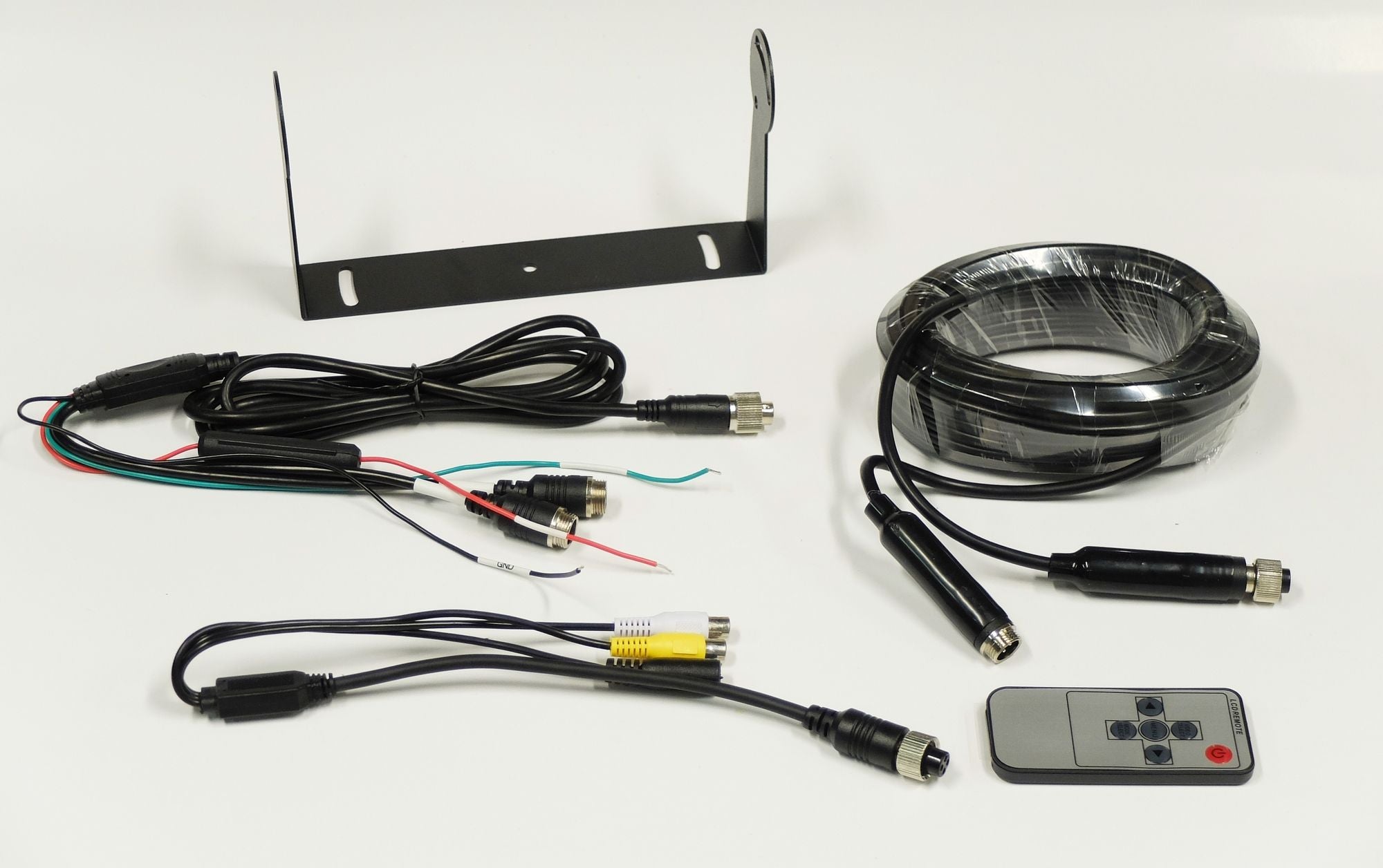 m-use SET opbouwcamera 1/3 + 7scherm + 10 m kabel 4pin" - afbeelding 2
