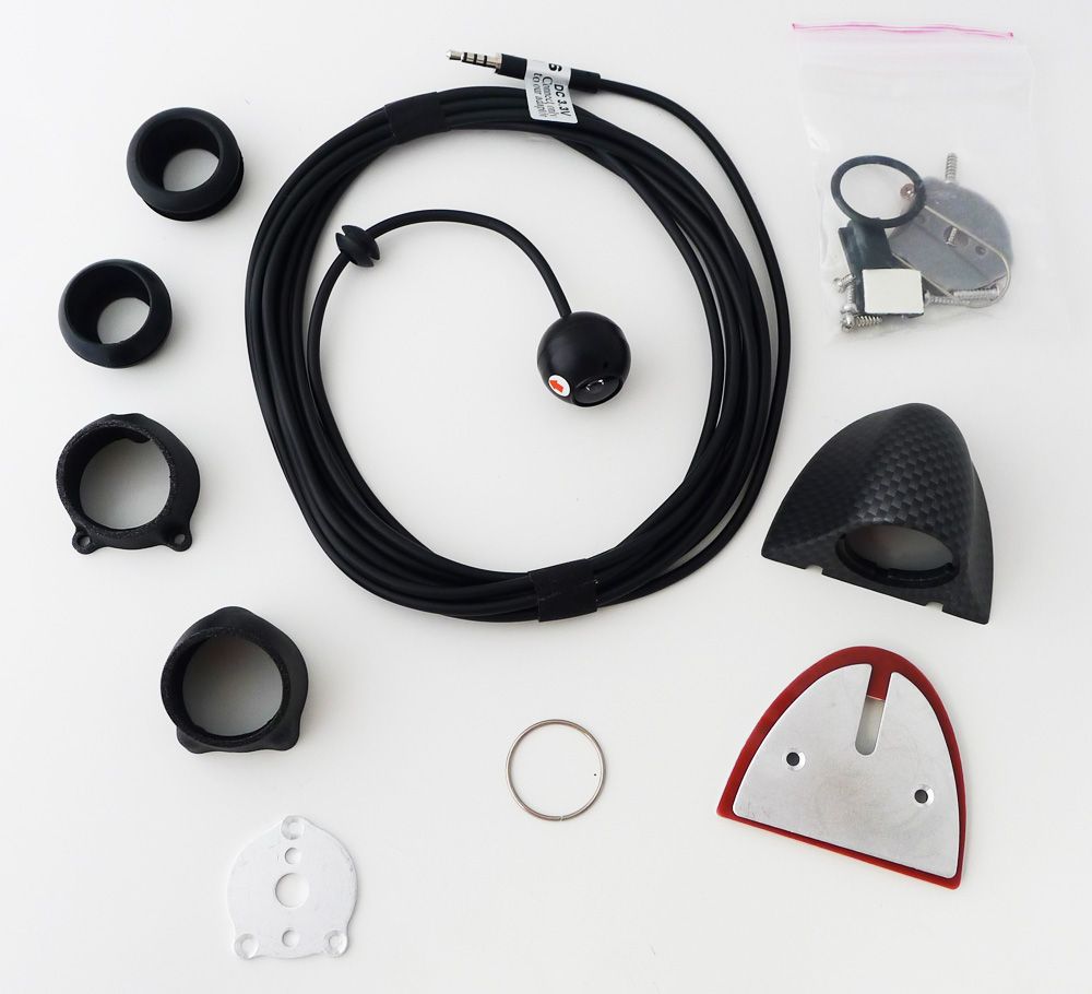 m-use camera univers. Miniball 1/4 NTSC Mirror/Normal 170 °" - afbeelding 2