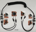 m-use 2 camera trailerset verlengkabel 4pin (m) - 4pin (f)