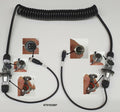 m-use 1 camera trailerset verlengkabel 4pin (m) - 4pin (f)
