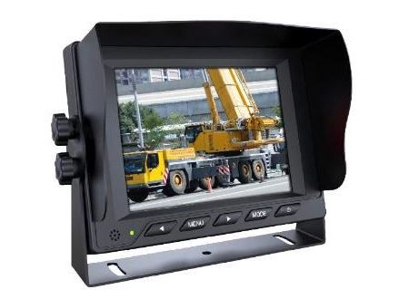 m-use opbouw monitor 5 wide screen 2x AV 12/24V 4-pin LCD"