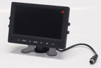 m-use opbouw monitor 7 split screen 4x AV 12/24v TFT-LCD" - afbeelding 2