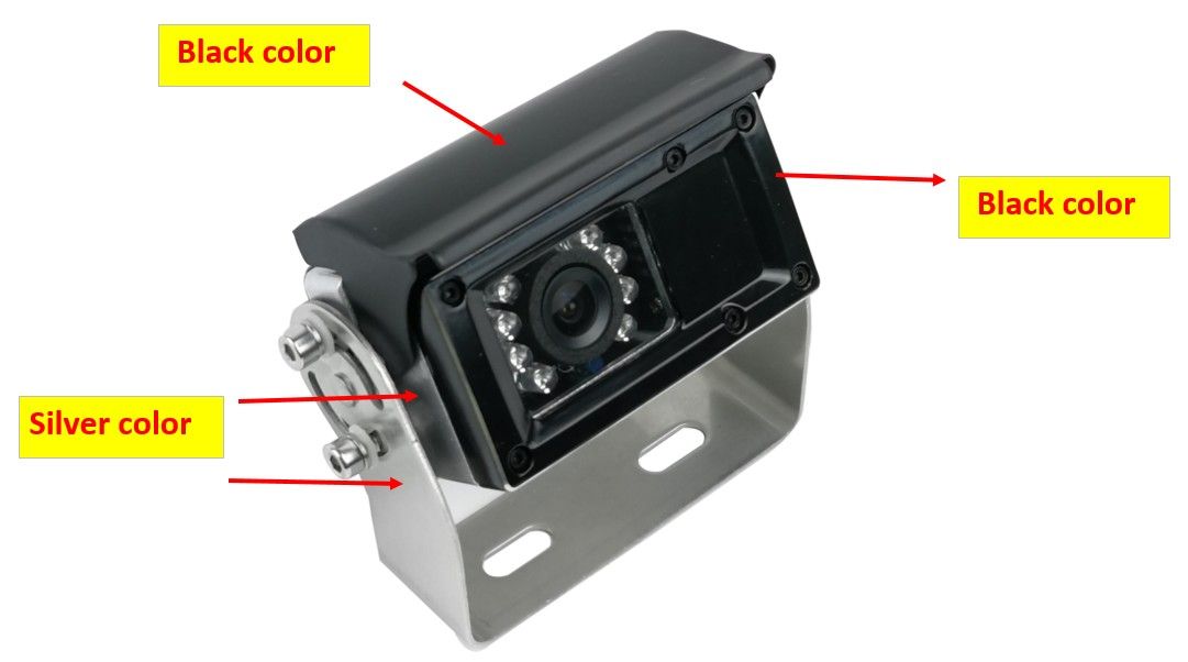 m-use camera univers. met shutter AHD 1080P 120° NTSC (12V).