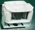 m-use uni. opbouw camera 120° 4 pin 1080P/CVBS (12V) wit