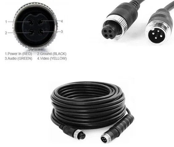 m-use remlicht-camera AHD Ford Transit 170° NTSC (LED)