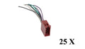 ISO Kabelboom  universeel bruin (sp) ISO - open einde (25x)