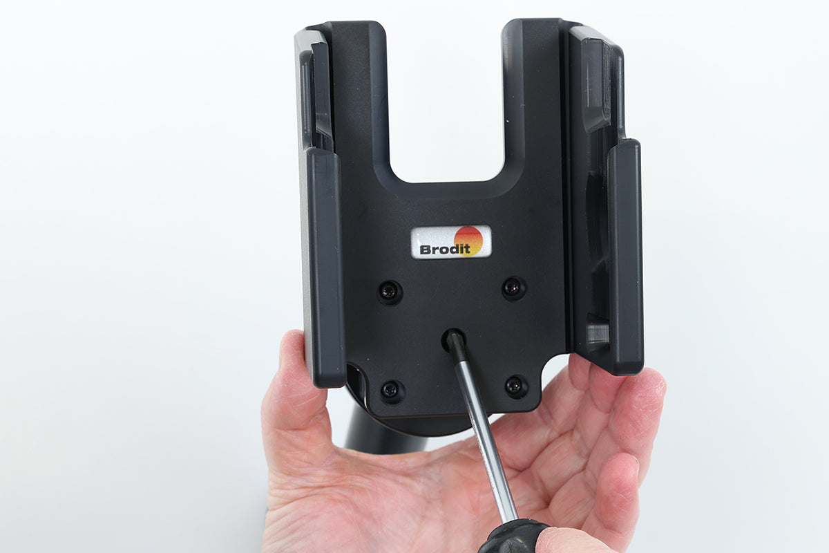 Brodit passieve houder met kantel- en draaikoppeling voor Zebra TC501 met Rugged Boot – artikel 711498 – afbeelding 3