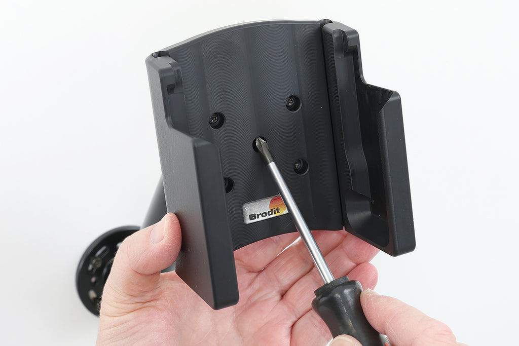 Brodit passieve houder met kantel- en draaikoppeling voor Zebra TC501 met Rugged Boot – artikel 711499 – afbeelding 3