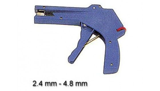 Cable tie gun  for cable ties  2 4 - 4 8 mm