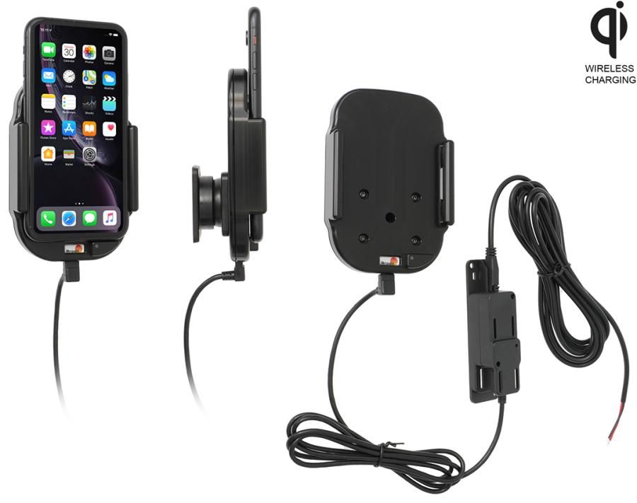 Brodit houder/lader Qi Apple iPhone XR/11 fixed instal.