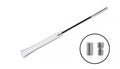 Antenne telescoop  5mm draad pin 17cm alu-staal AM/FM