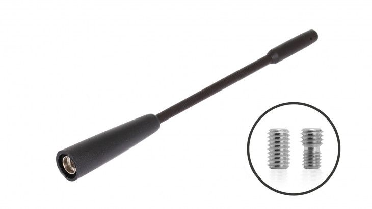Telescoop 6 mm draad lengte=16 cm M6 > M5 / M6 > M6