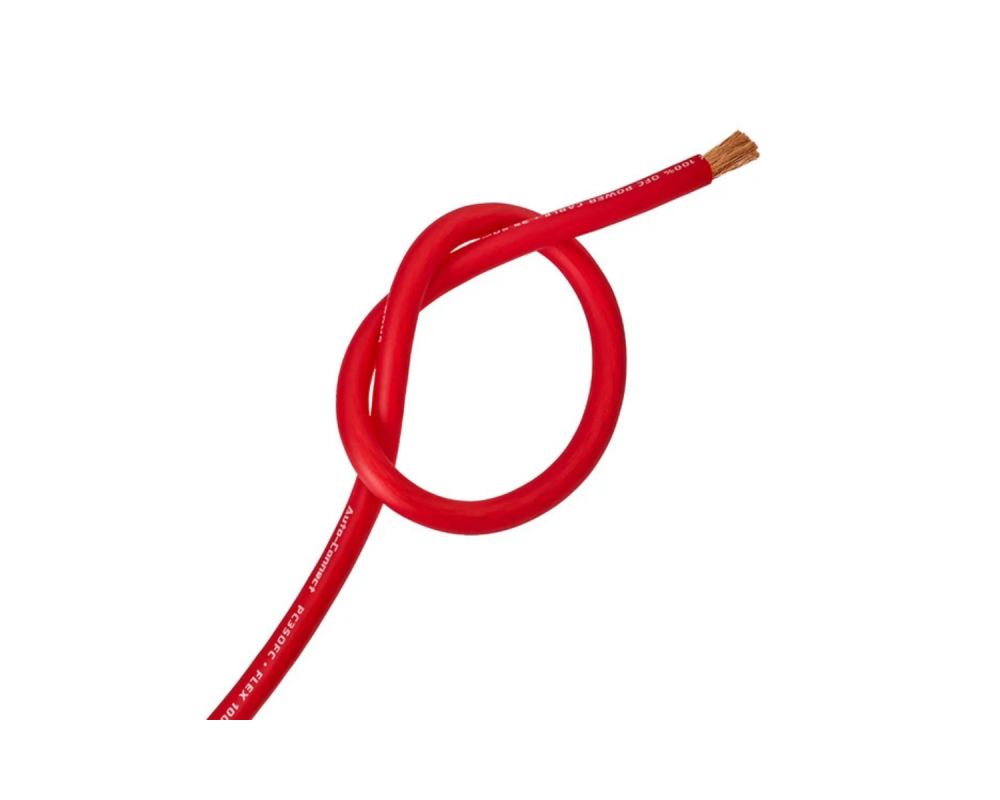 Auto-Connect Power Cable OFC Flex 35mm2 Red 30m – artikel 720PC35OFCR