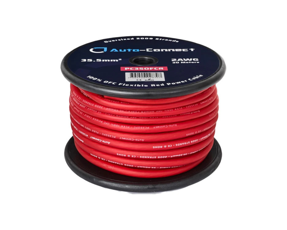 Auto-Connect Power Cable OFC Flex 35mm2 Red 30m – artikel 720PC35OFCR – afbeelding 7
