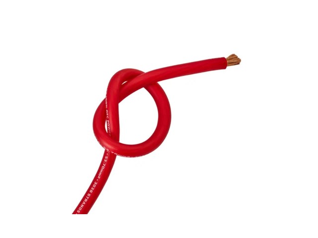 Auto-Connect Power Cable OFC Flex 53mm2 Red 20m – artikel 720PC53OFCR – afbeelding 2