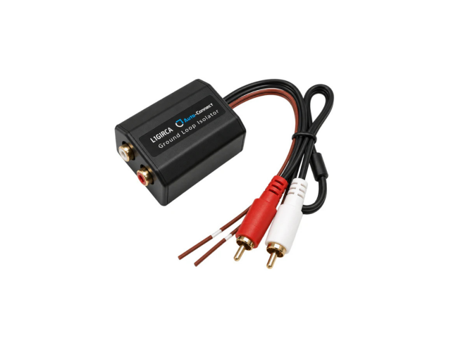 Auto-Connect Ground loop isolator, 2RCA-2RCA input afbeelding 3