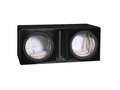 Auto-Connect Gepoorte Subwooferkist 2x12" 116 liter