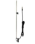 Antenne AM/FM aanbouw chroom tbv Nissan 1.5 mtr