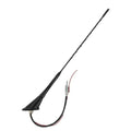 Antenne AM/FM dak 16V zwart aktief 52° met 5 meter kabel