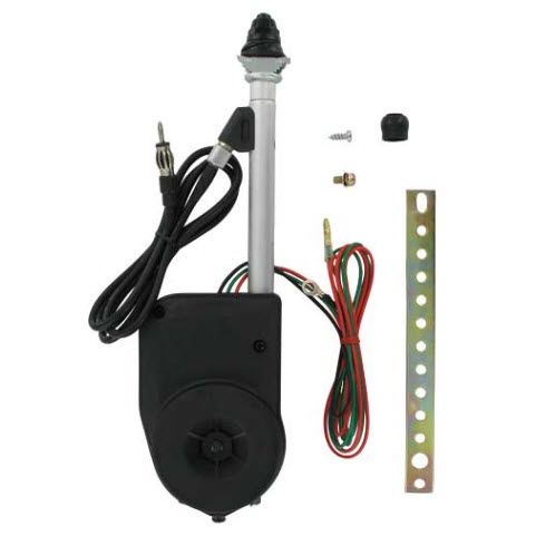 Antenne AM/FM inbouw Electrisch Universeel Zwart 1.4 mtr