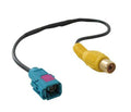 Audio adapterkabel RCA F - Fakra F blauw 0.2m