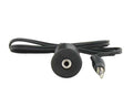 Audio kabel 3.5mm Jack F inbouw - 3.5 mm Jack M  0.7m