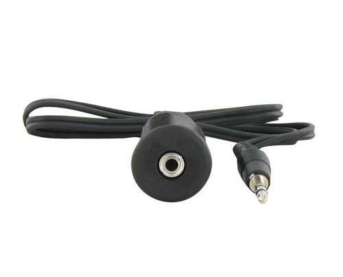 Audio kabel 3.5mm Jack F inbouw - 3.5 mm Jack M  0.7m