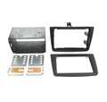 2-DIN frame Alfa Mito 14-18 zwart