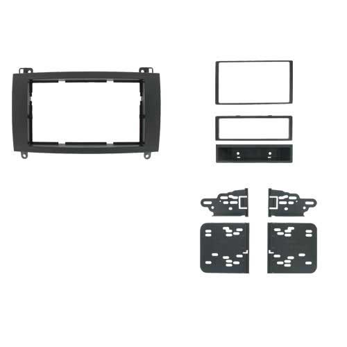 2-DIN frame Mercedes Sprinter 06-18 met bakje  zwart