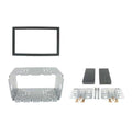2-DIN frame Saab 9-5 97-05 met metaal  zwart