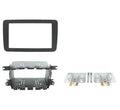 2-DIN frame Skoda  VW Golf 5-6  T5 08-15 metaal  zwart