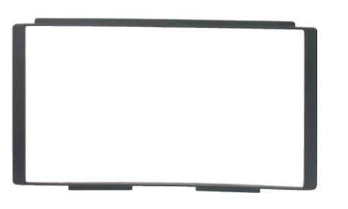 2-DIN frame Hyundai Santa Fe 06-12 zonder OEM navigatie zw.