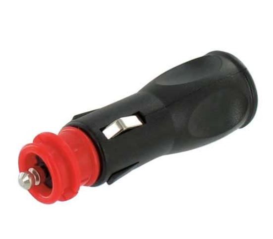 Lader 12/24V inbouw sig plug M zonder draad  max 6.3A zwart