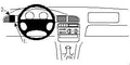 Proclip Peugeot 406 96-03 Left mount