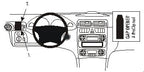 Brodit ProClip 803043 voor Mercedes Benz CLC-Class