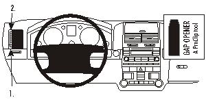 Brodit ProClip 803179 voor Volkswagen Touareg
