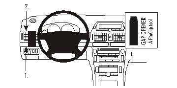 Brodit ProClip 803213 voor Toyota Avensis