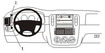 Brodit ProClip 803257 voor Ford Explorer