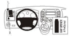 Brodit ProClip 803278 voor Volkswagen T5 Transporter/Pickup